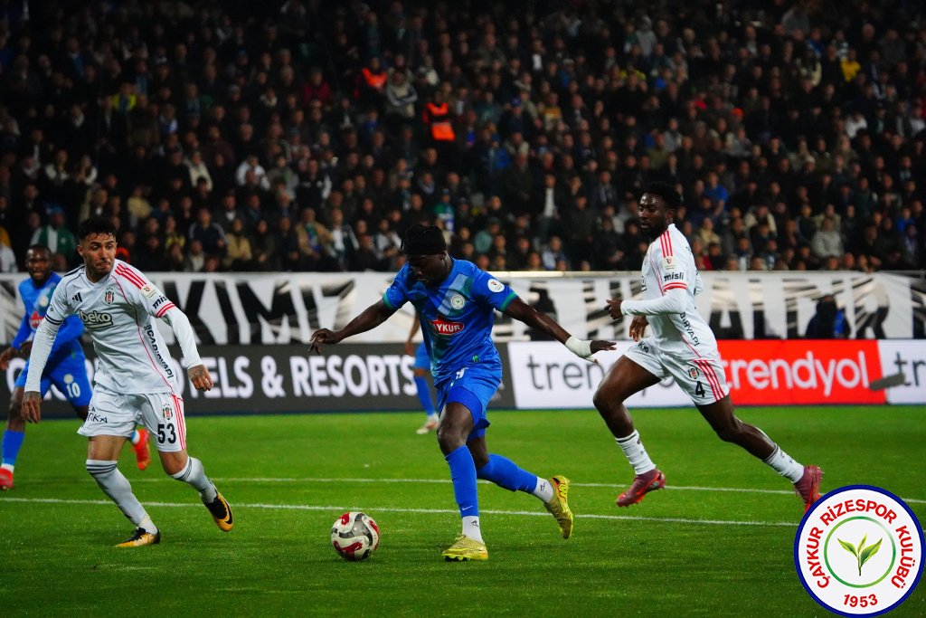 ÇAYKUR RİZESPOR 2 - 2 BEŞİKTAŞ