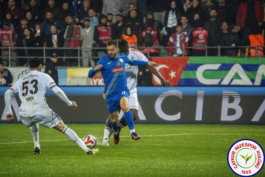 ÇAYKUR RİZESPOR 2 - 2 BEŞİKTAŞ