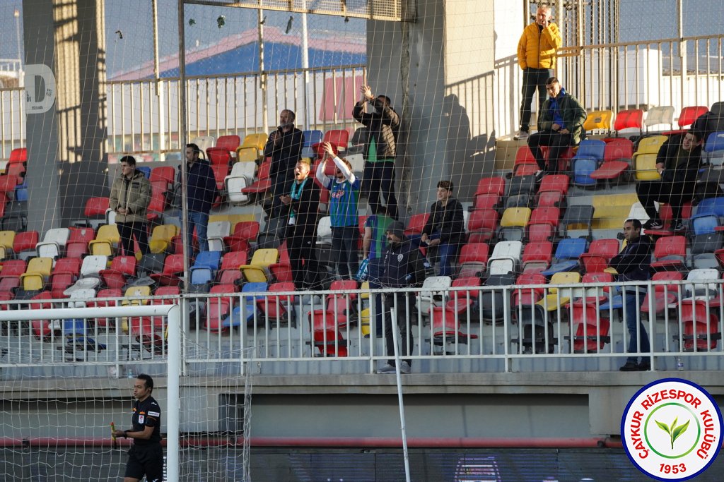 ALTINORDU 0 - 0 ÇAYKUR RİZESPOR / Sezonun ilk Yarısını 30 Puanla Tamamlıyoruz