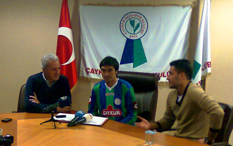 ÇAYKUR RİZESPOR BASIN BÜLTENİ (05 OCAK 2013)
