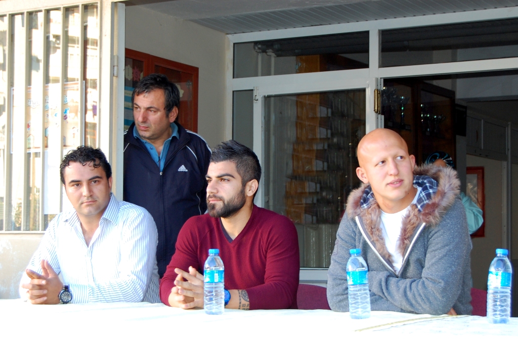 Zihni Derin ilköğretim okulunda söyleşi