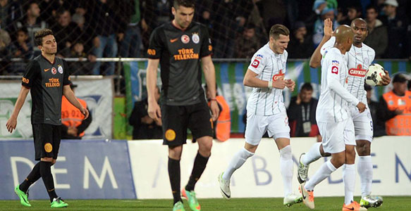 Çaykur Rizespor: 1 - 1 Galatasaray