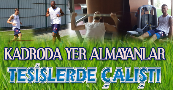 KADRODA OLMAYANLAR TESİSLERDE ÇALIŞTI