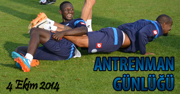 ANTRENMAN GÜNLÜĞÜ 4 EKİM