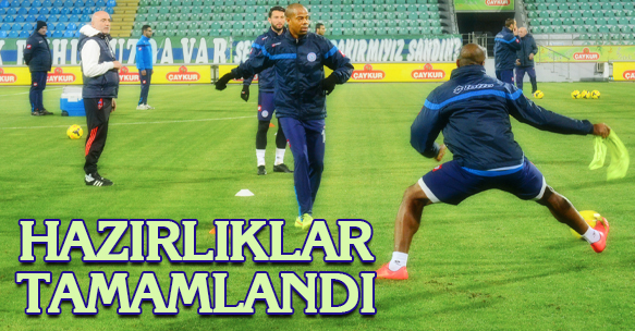 G.ANTEP HAZIRLIKLARI TAMAMLANDI