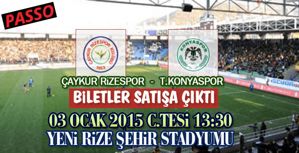 TORKU KONYASPOR MAÇI BİLETLERİ SATIŞTA