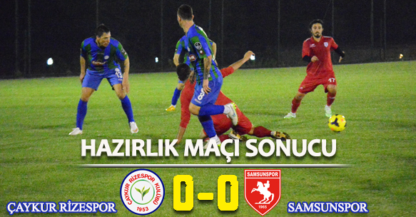 HAZIRLIK MAÇI SONUCU