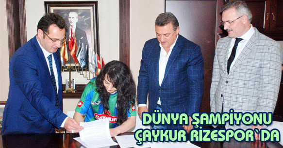 ÇAYKUR RİZESPOR BASIN BÜLTENİ (29 MAYIS 2015) - DÜNYA ŞAMPİYONU REKORTMEN HALTERCİ SİBEL ÖZKAN ÇAYKU
