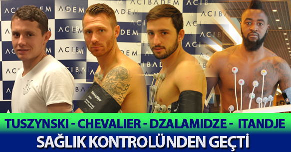 ÇAYKUR RİZESPOR'UN YENİ TRANSFERLERİ SAĞLIK KONTROLÜNDEN GEÇTİ