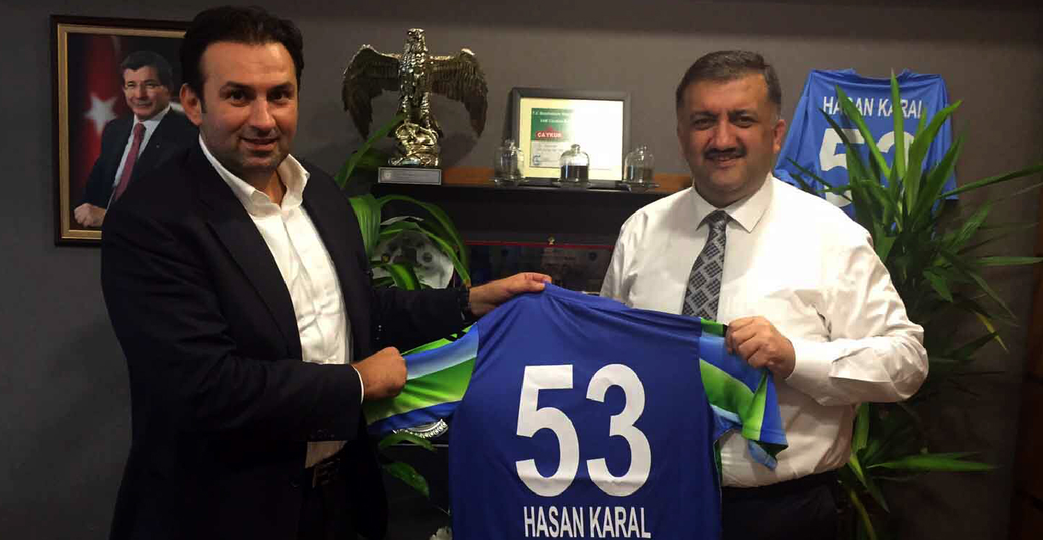 Çaykur Rizespor Yönetim Kurulu TBMM'yi ziyaret etti