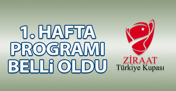 ZTK 1. HAFTA PROGRAMI BELLİ OLDU