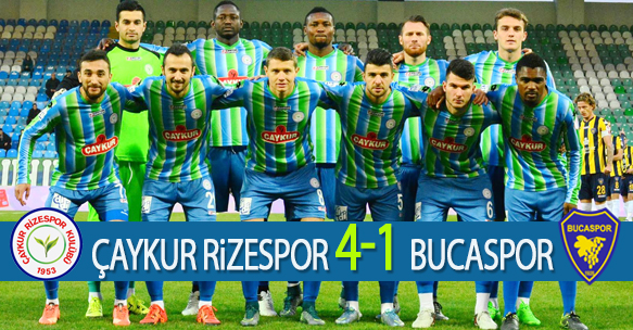 ÇAYKUR RİZESPOR 4-1 BUCASPOR