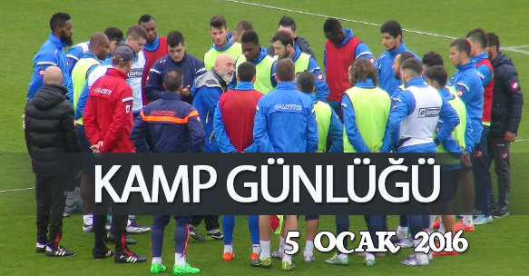 ANTALYA BELEK KAMP GÜNLÜĞÜ 5 OCAK 2016 SALI