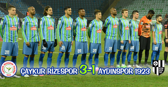 ÇAYKUR RİZESPOR 3-1 AYDINSPOR 1923