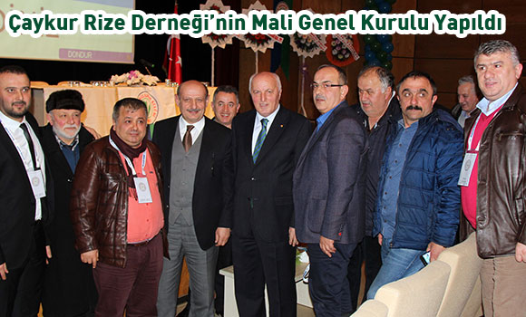 Çaykur Rize Derneğinin Mali Genel Kurulu Yapıldı