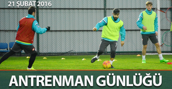 ANTRENMAN GÜNLÜĞÜ 21 ŞUBAT 2016 PAZAR