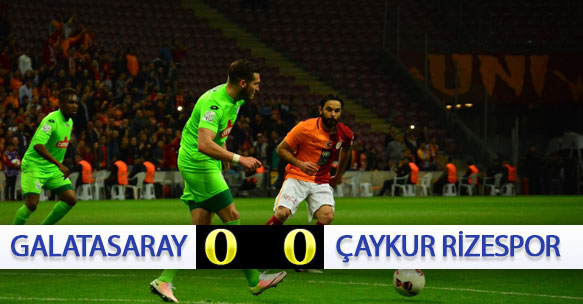 GALATASARAY: 0 - ÇAYKUR RİZESPOR: 0