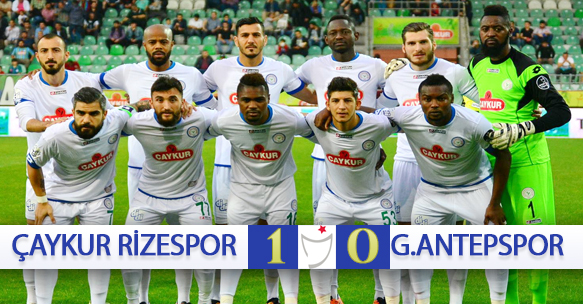 ÇAYKUR RİZESPOR 1-0 GAZİANTEPSPOR