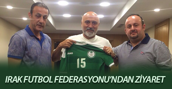 IRAK FUTBOL FEDERASYONU'NDAN ZİYARET