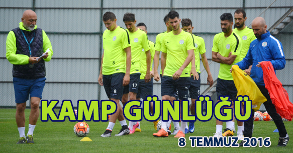 KAMP GÜNLÜĞÜ 8 TEMMUZ 2016