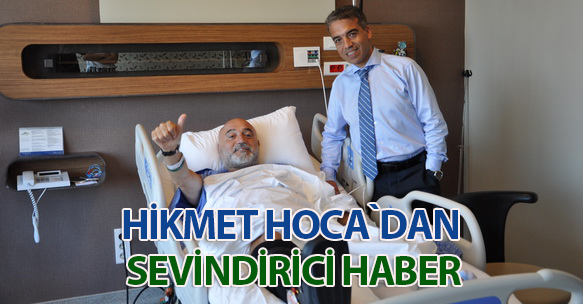 Hikmet Karaman'dan Sevindirici Haber