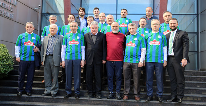 RTEÜ HEYETİ VE BAŞSAVCI'DAN DESTEK ZİYARETİ