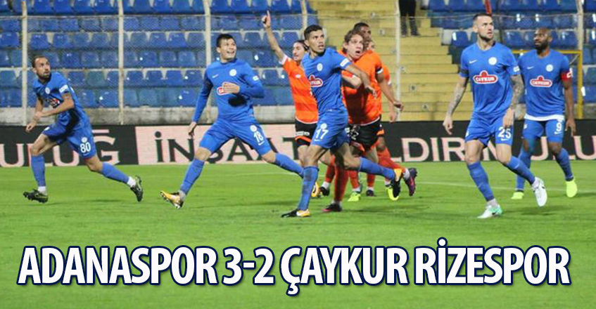 ADANASPOR 3-2 ÇAYKUR RİZESPOR