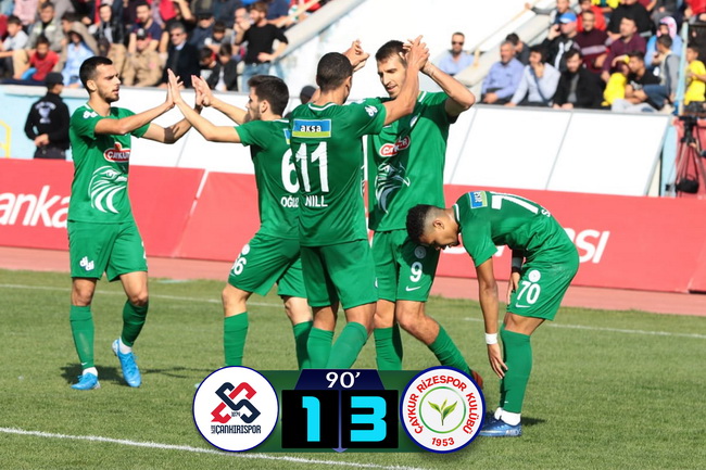 1074 ÇANKIRI SPOR 1-3 ÇAYKUR RİZESPOR