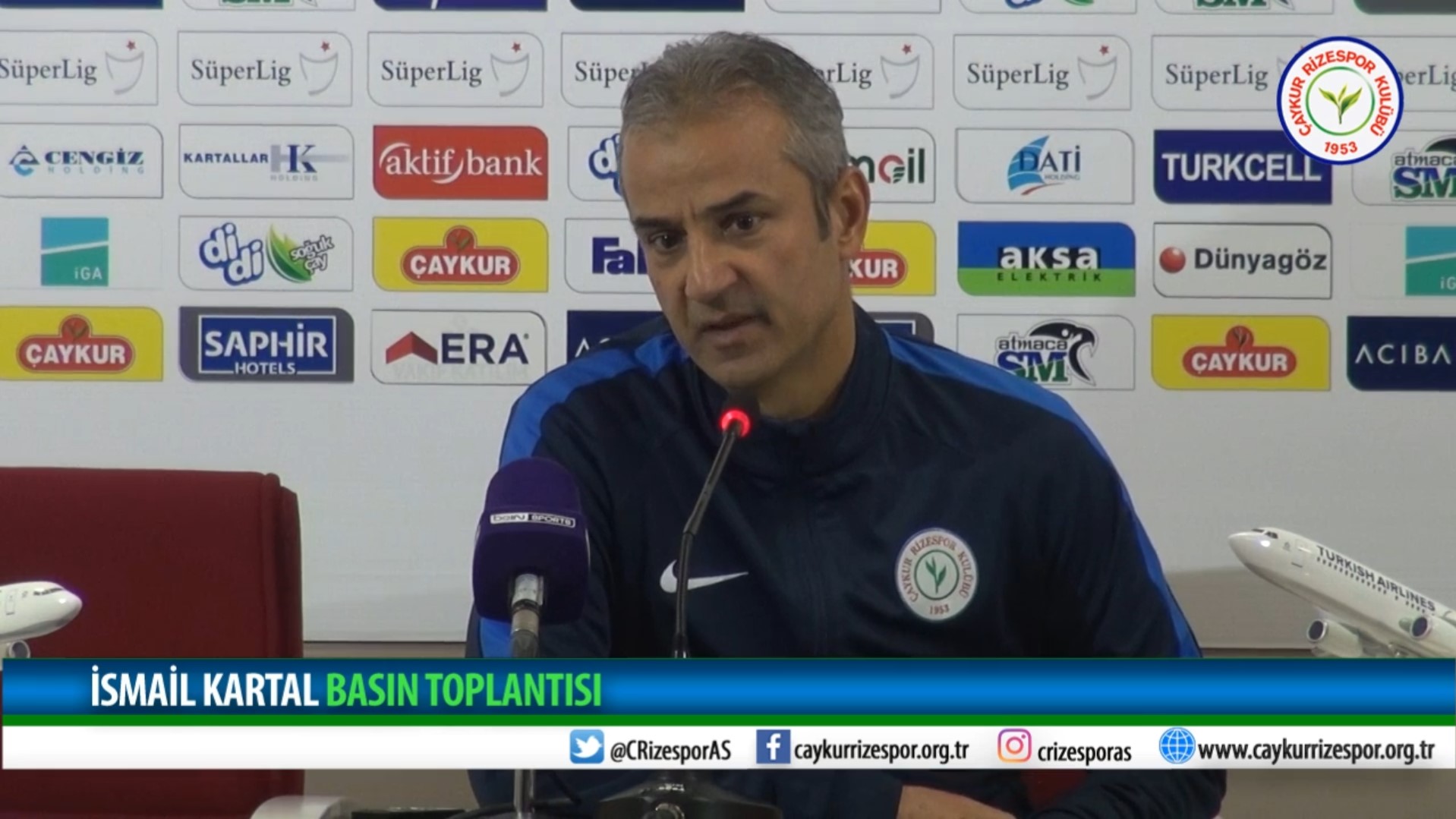 İSMAİL KARTAL BASIN TOPLANTISI