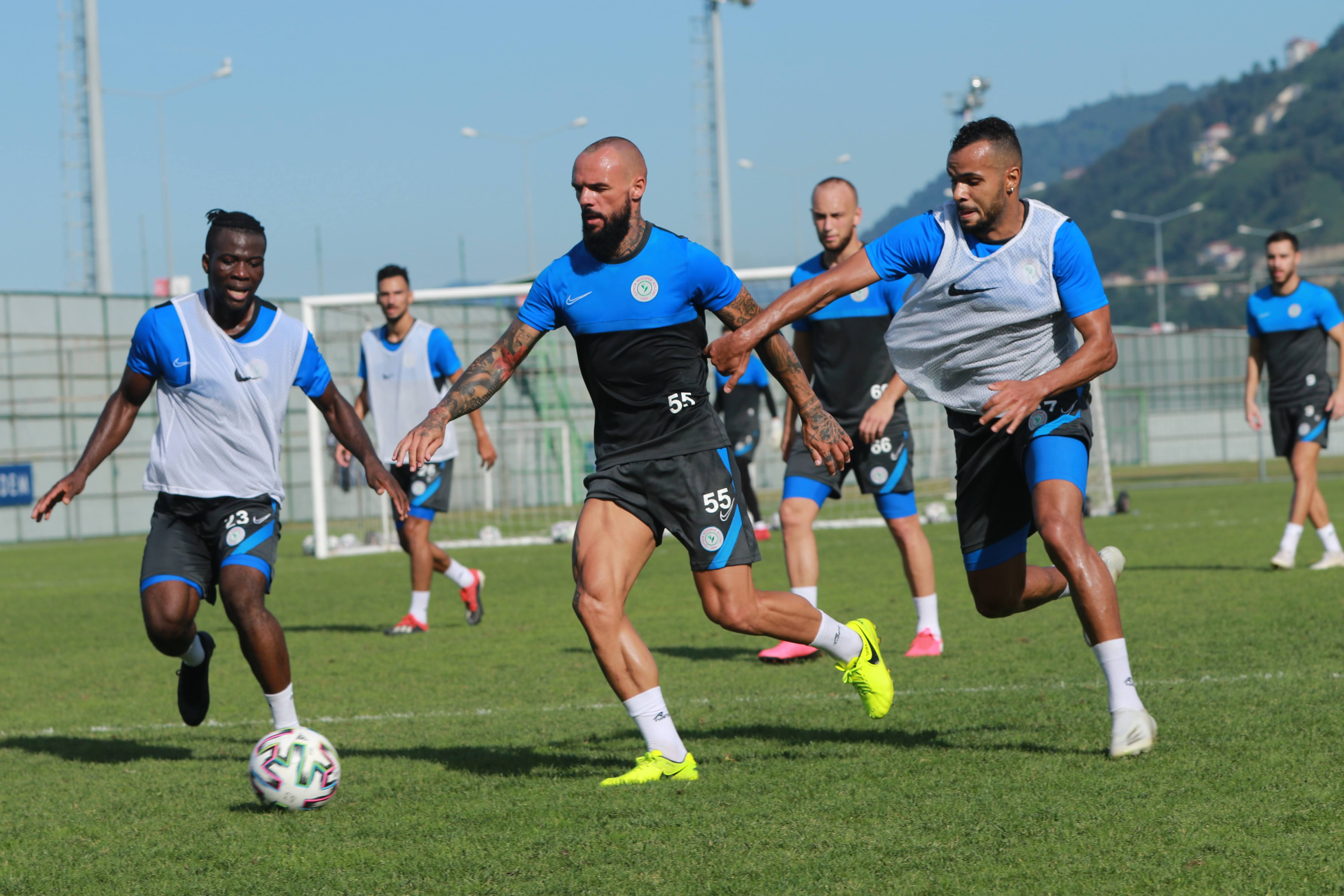 Atmacalar'da Ankaragücü maçı hazırlıkları