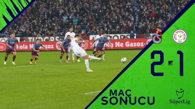 Trabzonspor 2:1 Çaykur Rizespor