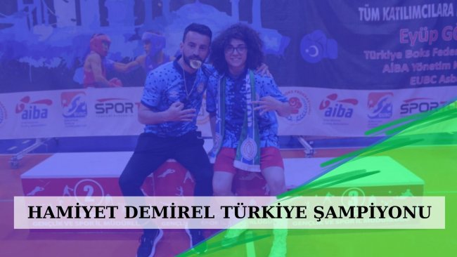 Çaykur Rizespor Boks Takımı Sporcumuz Hamiyet Demirel Türkiye Şampiyonu Oldu