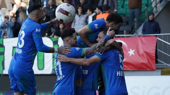 ÇAYKUR RİZESPOR 2 - 0 ATAKAŞ HATAYSPOR