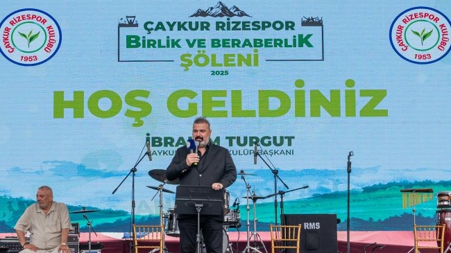 Çaykur Rizespor Birlik ve Beraberlik Şöleni Başladı