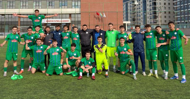 Rizespor U17 takımımız 61 puanla grubunu lider tamamladı