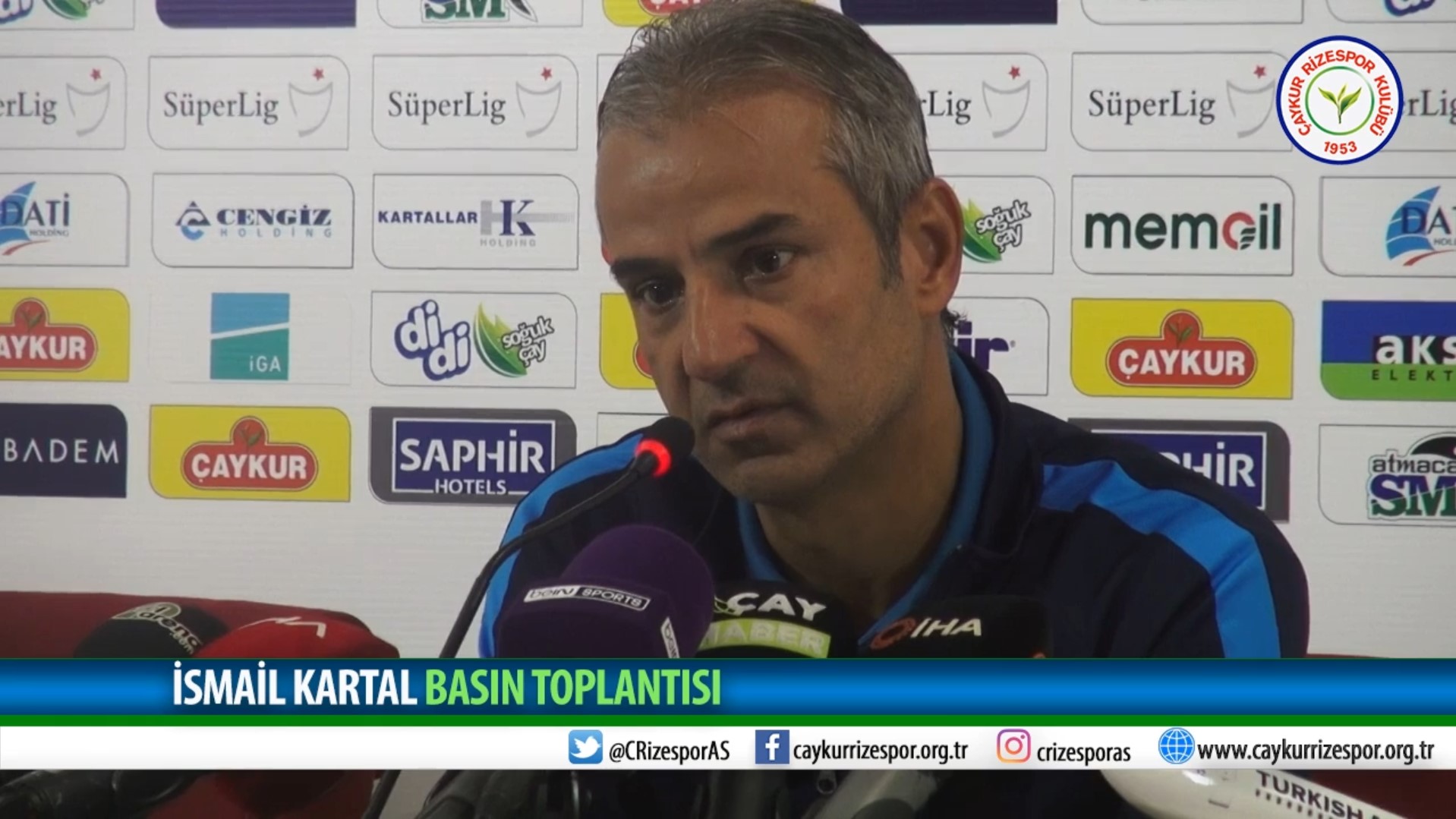 İSMAİL KARTAL BASIN TOPLANTISI