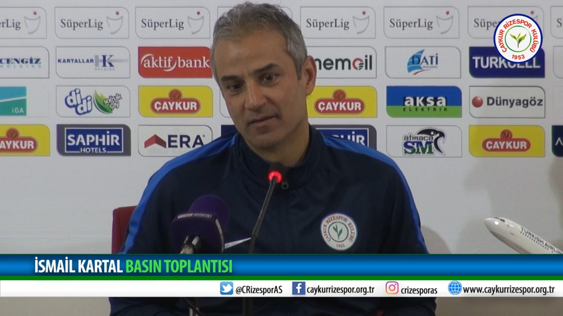 İSMAİL KARTAL BASIN TOPLANTISI