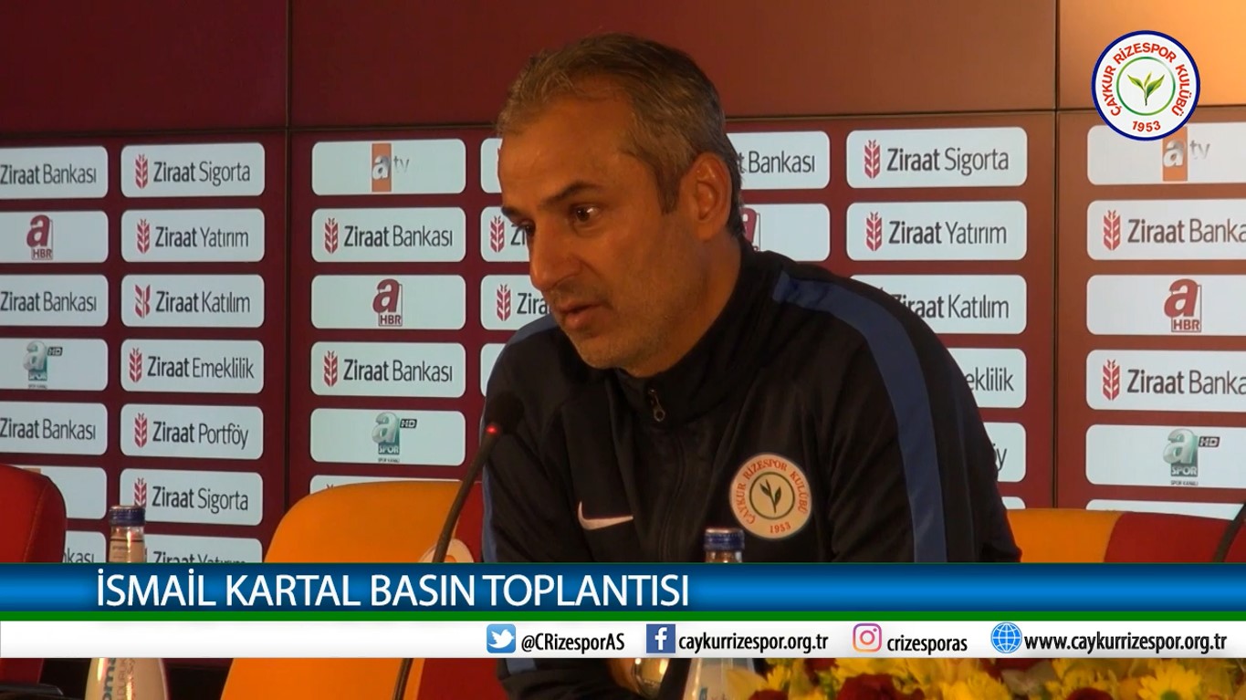 İSMAİL KARTAL BASIN TOPLANTISI