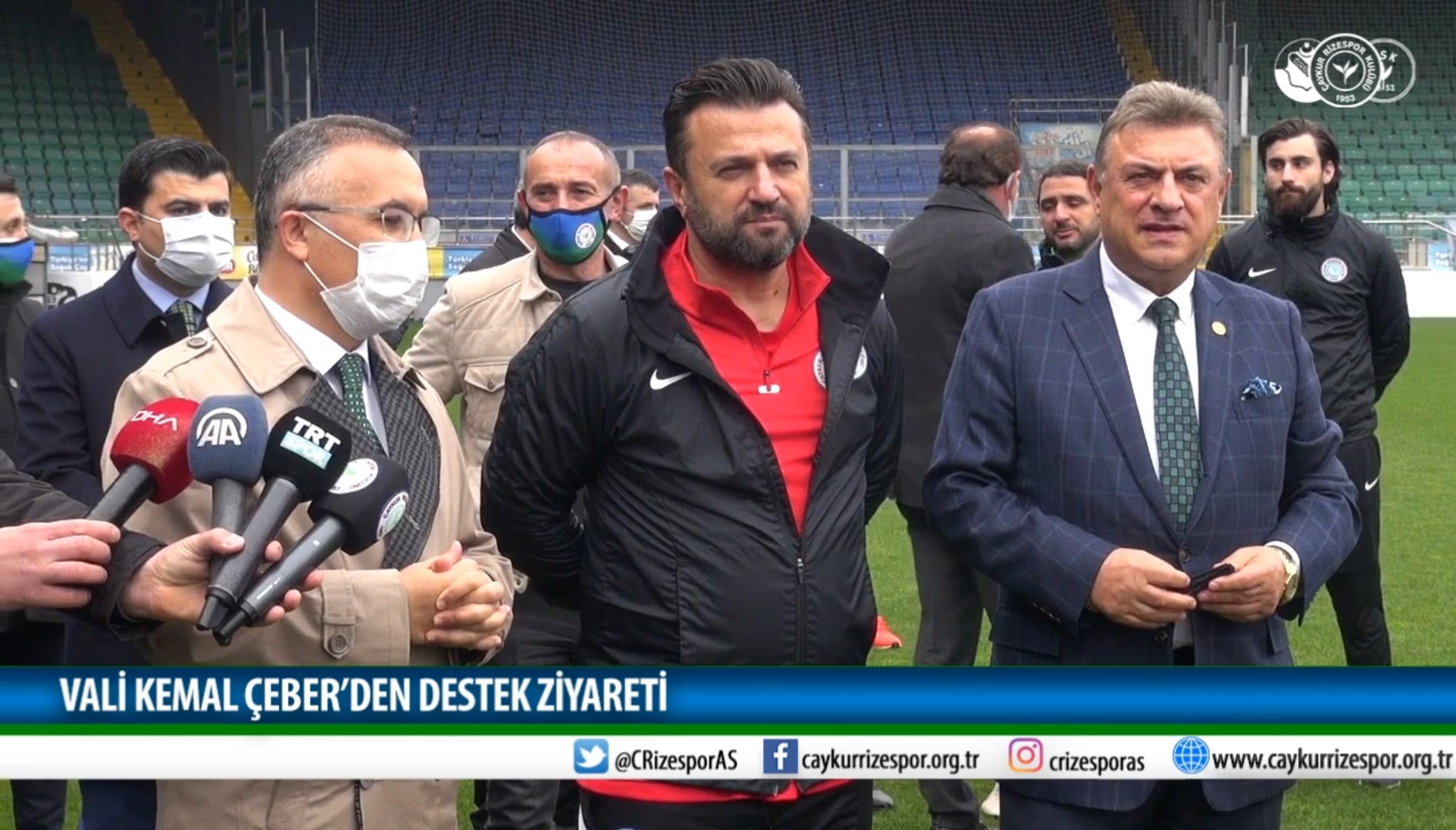 VALİ KEMAL ÇEBERDEN DESTEK ZİYARETİ