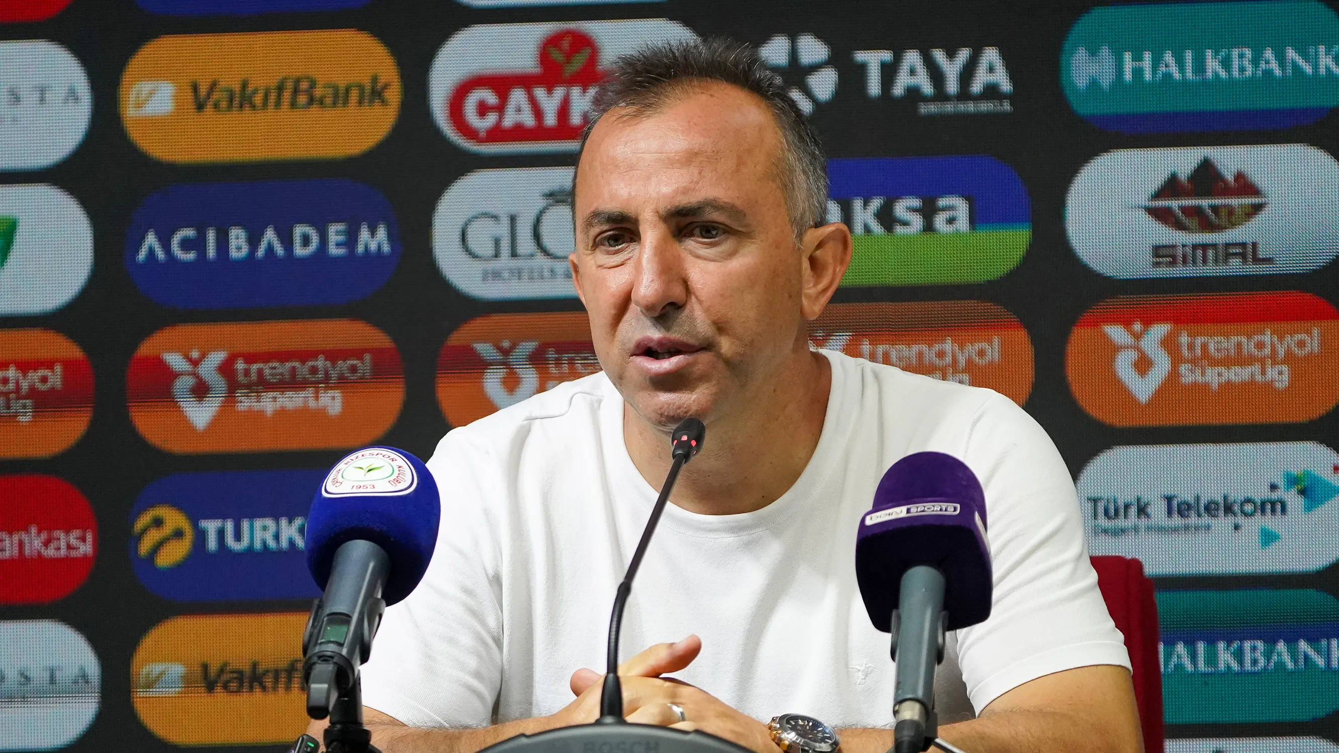 Recep Uçar, Samsunspor karşılaşmasının ardından basın mensuplarının sorularını yanıtladı